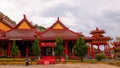 The Temple of the Goddess of the Sea Shen Mu Miau, in the area of Ã¢â¬â¹Ã¢â¬â¹Pasir Padi Beach, Pangkalpinang City, Indonesia. Royalty Free Stock Photo